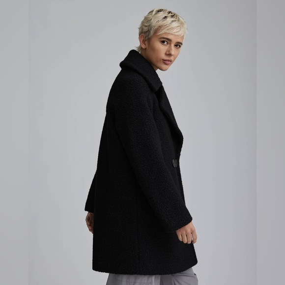 $260 NVLT Anthropologie Flat Bouclé Overcoat (new with tag) - Picture 6 of 14